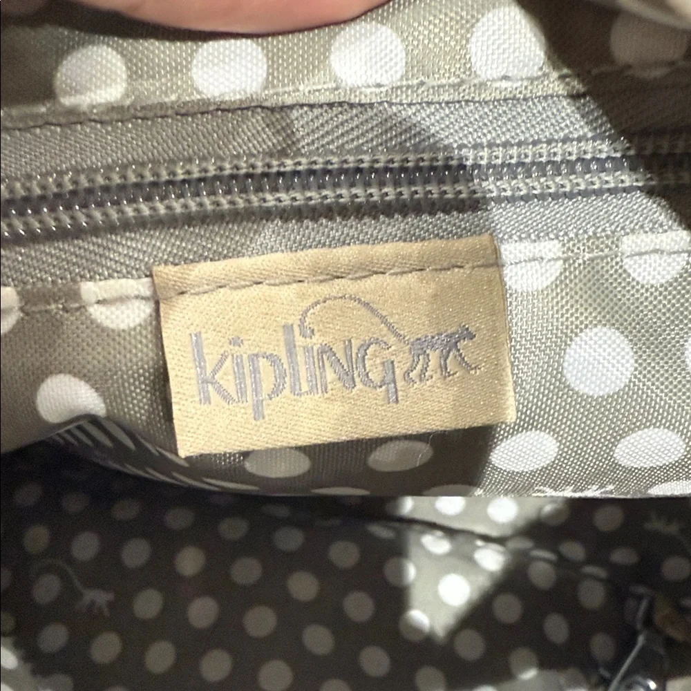Kipling Metallic Tan Crossbody Bag